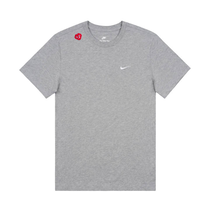 Nike Nike T Shirts Unisex Gray Crew Neck Moderate