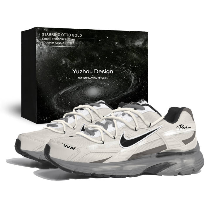 Nike Nike Initiator Running Shoes Men's Low Top Ecru Gray Graffiti Colorway