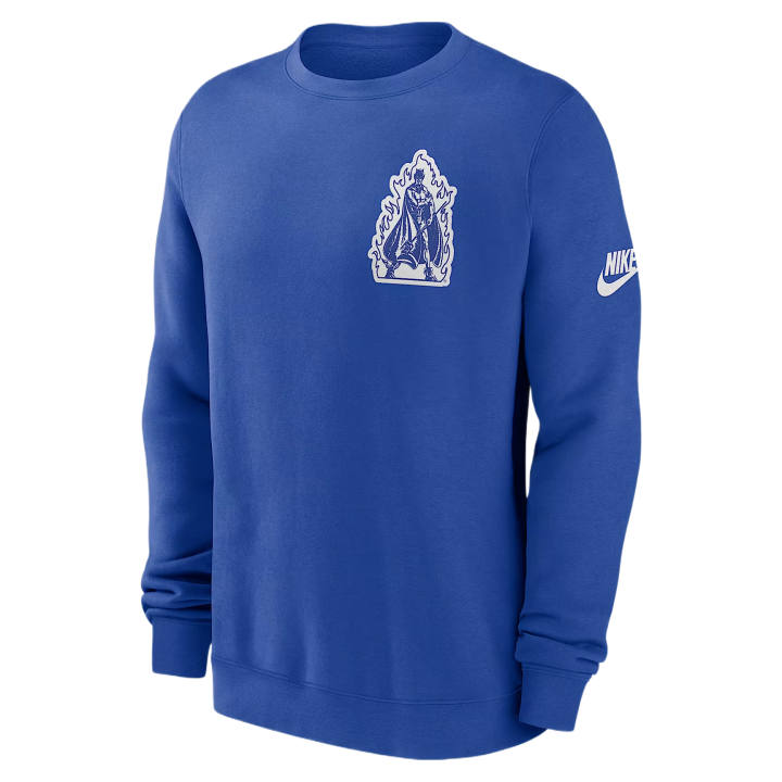 Nike Nike College Sweatshirts Men's Royal Crew Neck Moderate