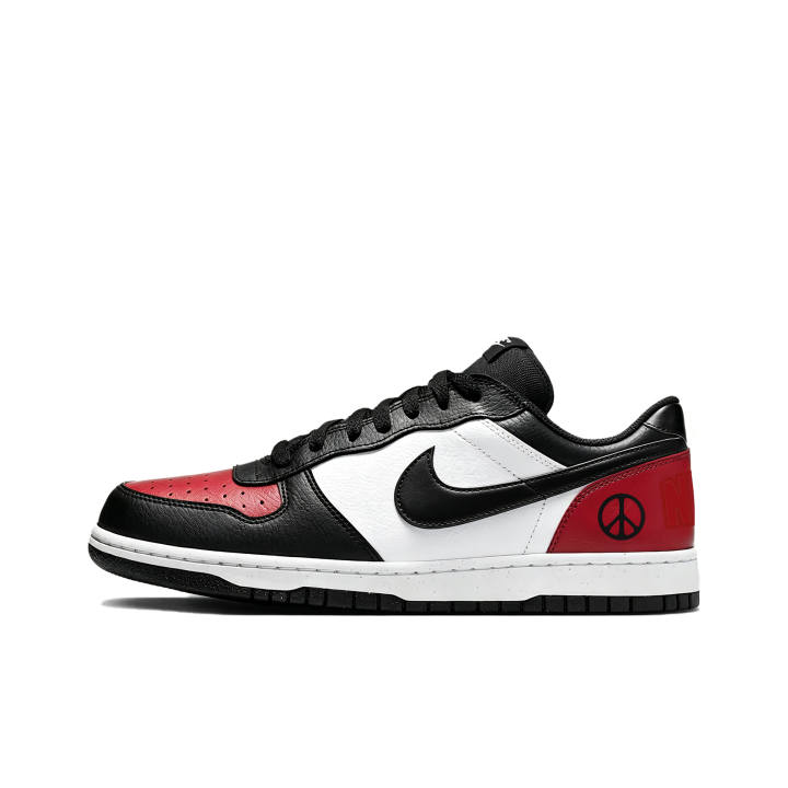 Nike Nike Big Skateboard Shoes Unisex Low Top Black/White/Red