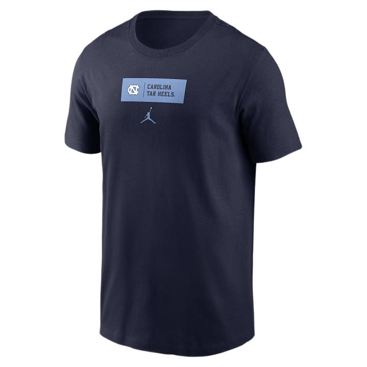 Jordan Jordan T Shirts Men's Marine Blue Crew Neck Moderate