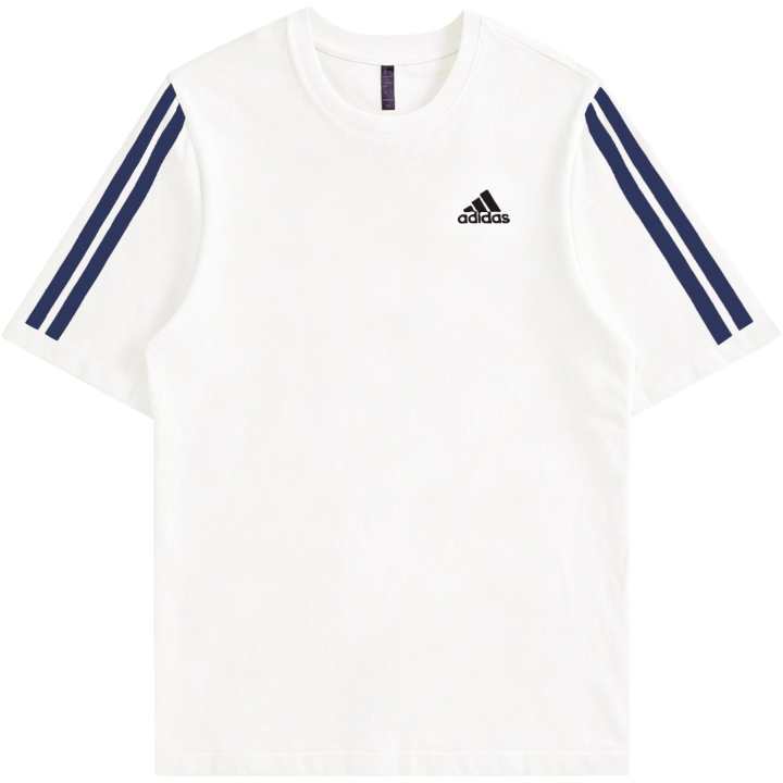 Adidas Adidas MUST HAVES T Shirts Unisex Ecru Crew Neck Thin