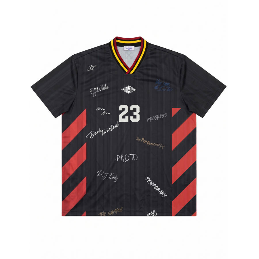 OFF-WHITE OFF WHITE T Shirts Unisex V Neck Moderate