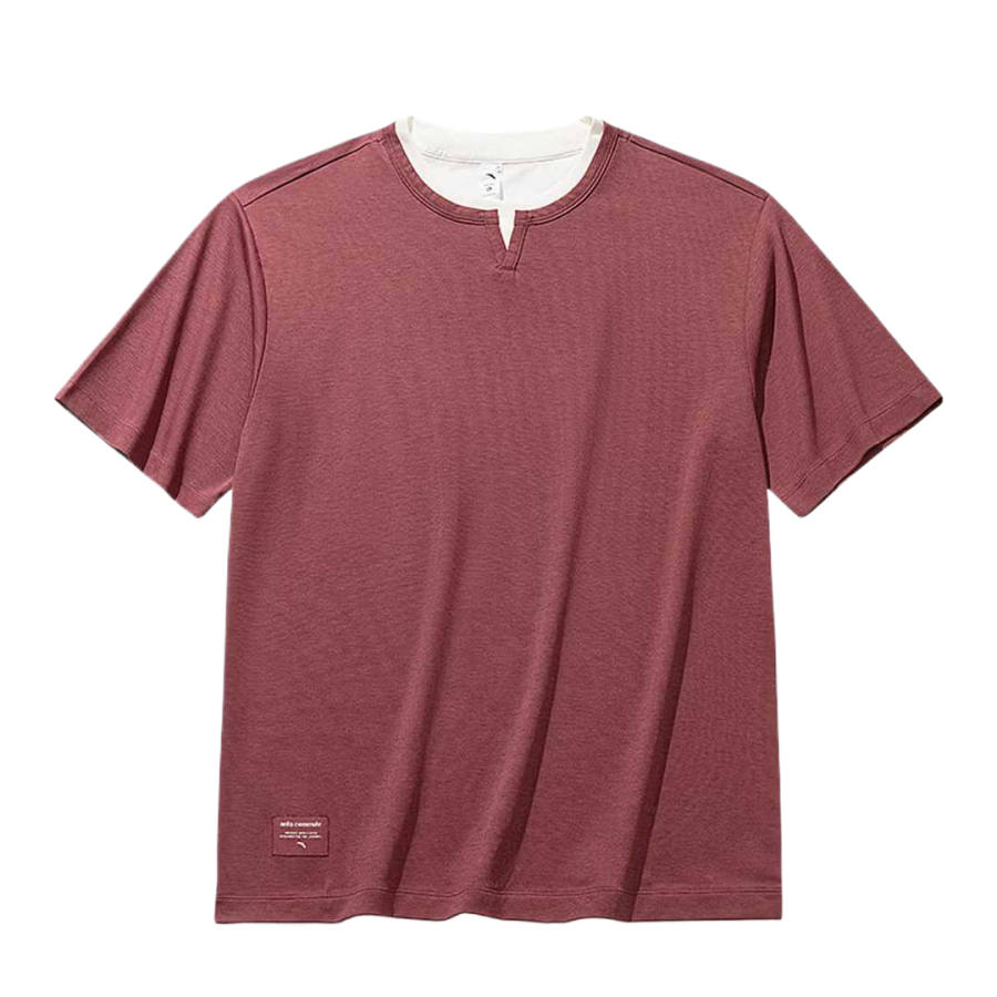 ANTA Variety Training Collection T Shirts Men's Rose Latte Moderate