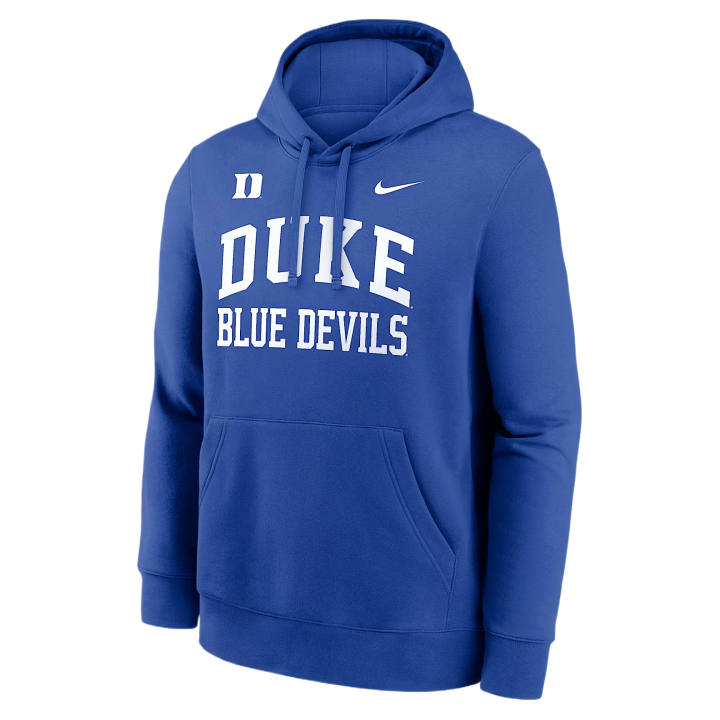 Nike Nike College Sweatshirts Men's Royal Hooded Non Detachable Moderate