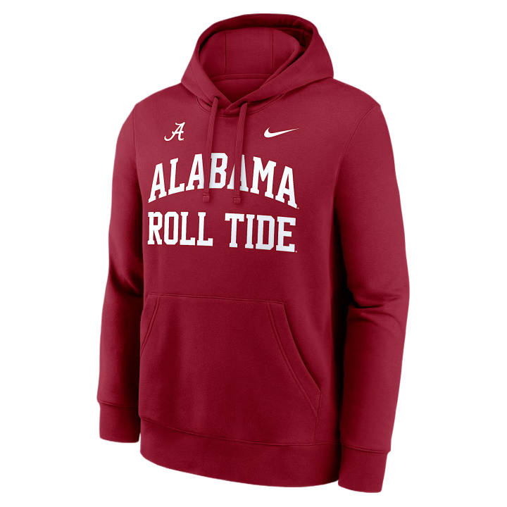 Nike Nike College Sweatshirts Men's Dark Red Hooded Non Detachable Moderate