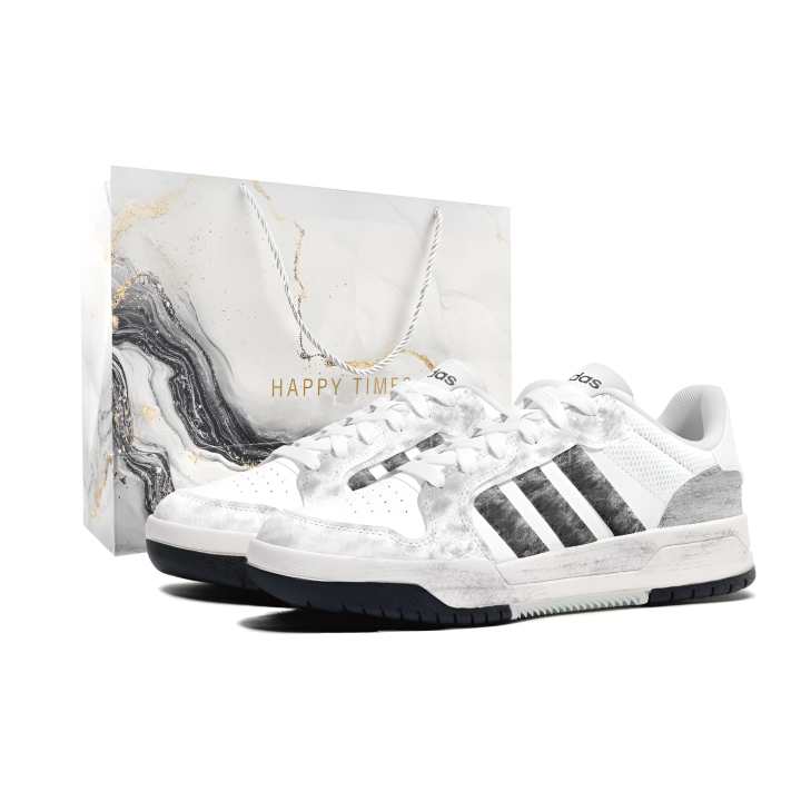 Adidas Adidas ENTRAP Skateboard Shoes Unisex Low Top Gray