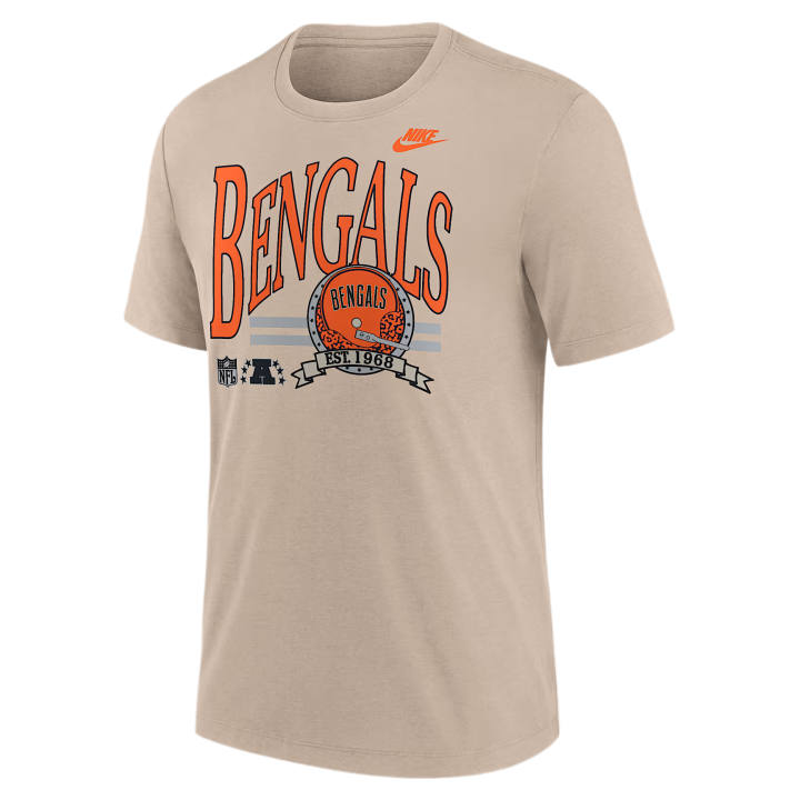 Nike Nike NFL T Shirts Men's Sand Crew Neck Moderate