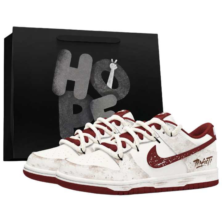 Nike Nike Dunk Skateboard Shoes Unisex Low Top White