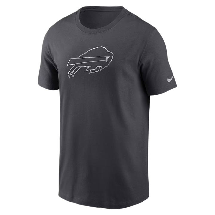 Nike Nike NFL T Shirts Men's Anthracite Crew Neck Moderate