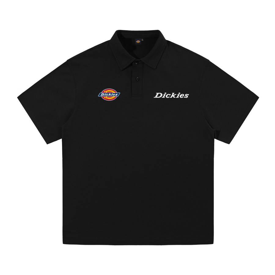 Dickies Polo Shirts Unisex Polo Collar Moderate Straight Fit