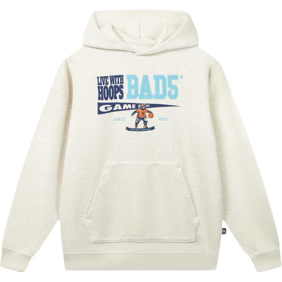 Li-Ning Li Ning Basketball Collection Sweatshirts Men's Heather Gray Light Khaki Hooded Non Detachable Moderate
