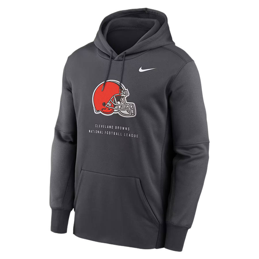 Nike Nike Therma Sweatshirts Men's Charcoal Hooded Non Detachable Moderate