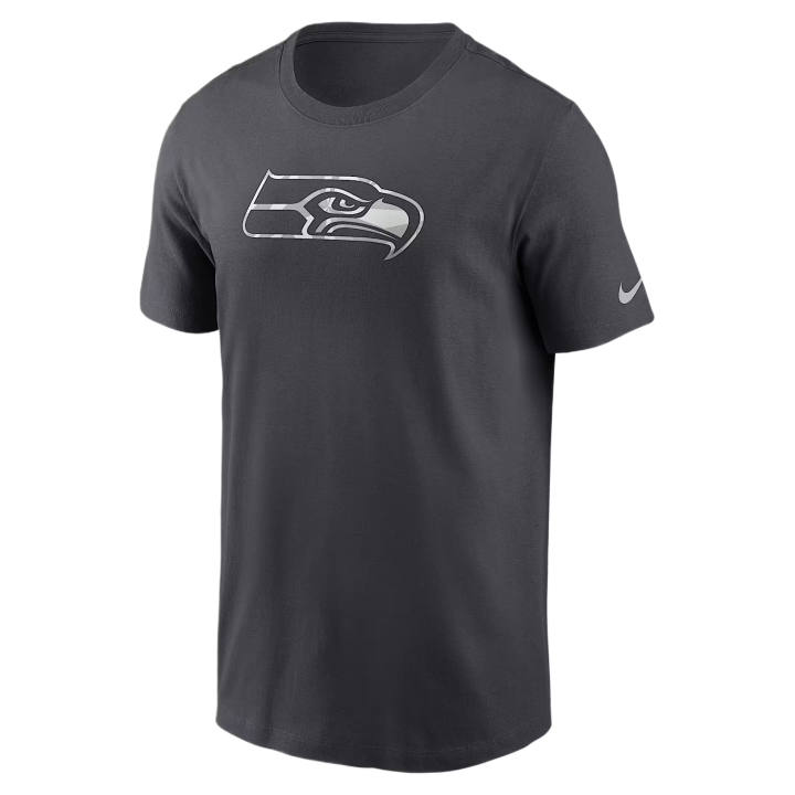 Nike Nike NFL T Shirts Men's Anthracite Crew Neck Moderate
