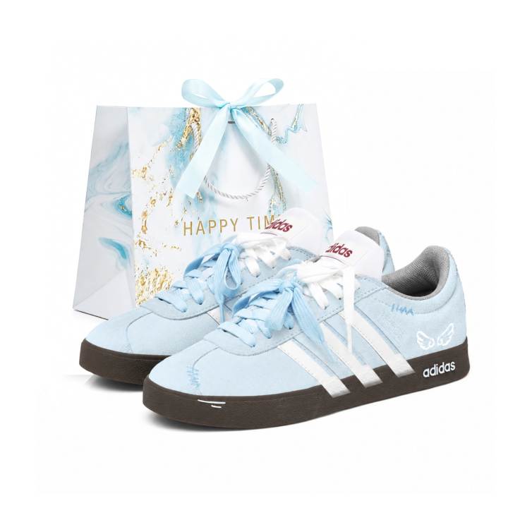 Adidas Adidas VL COURT 2.0 German Army Trainers Unisex Low Top White