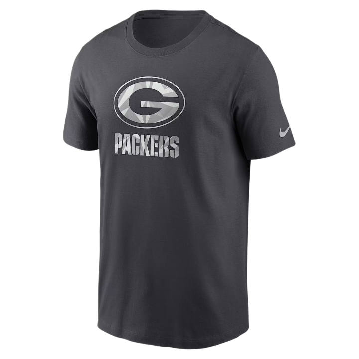 Nike Nike NFL T Shirts Men's Anthracite Crew Neck Moderate