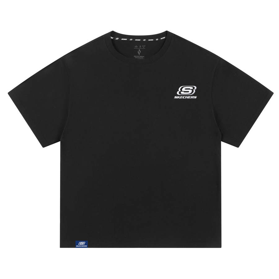 Skechers T Shirts Unisex Crew Neck Moderate Straight Fit