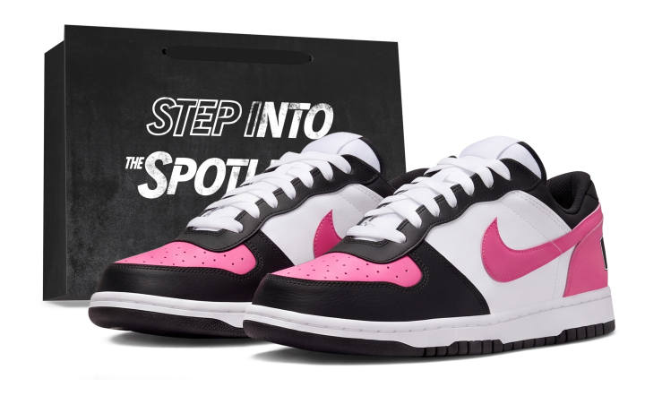 Nike Nike Big Skateboard Shoes Unisex Low Top Black/Fuchsia/White