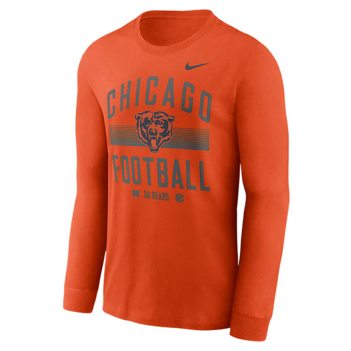 Nike Nike NFL T Shirts Men's Orange Crew Neck Moderate