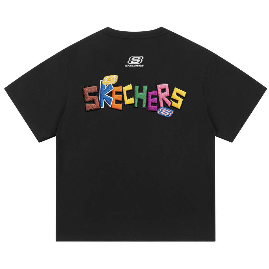 Skechers T Shirts Unisex Crew Neck Moderate Straight Fit