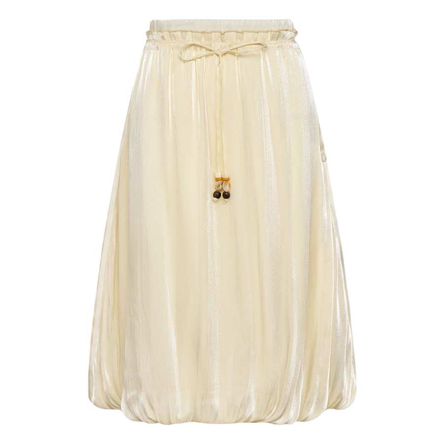 Adidas Originals Casual Long Skirts Women's Ivory Moderate Long Skirt