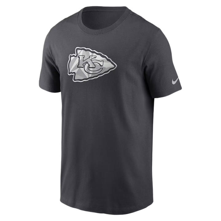 Nike Nike NFL T Shirts Men's Anthracite Crew Neck Moderate
