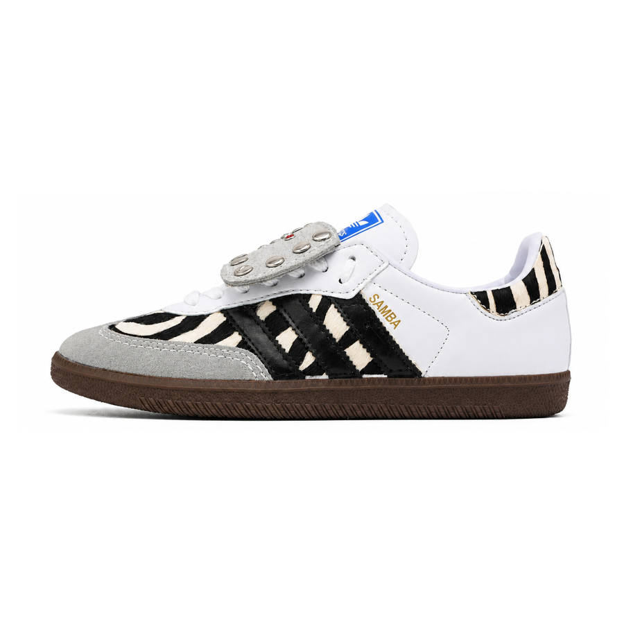 Adidas Originals SAMBA OG German Army Trainers Unisex Low Top Black/White/Beige