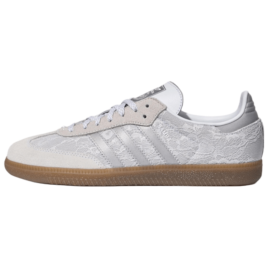 Adidas Originals SAMBA OG German Army Trainers Women's White/Light Gray