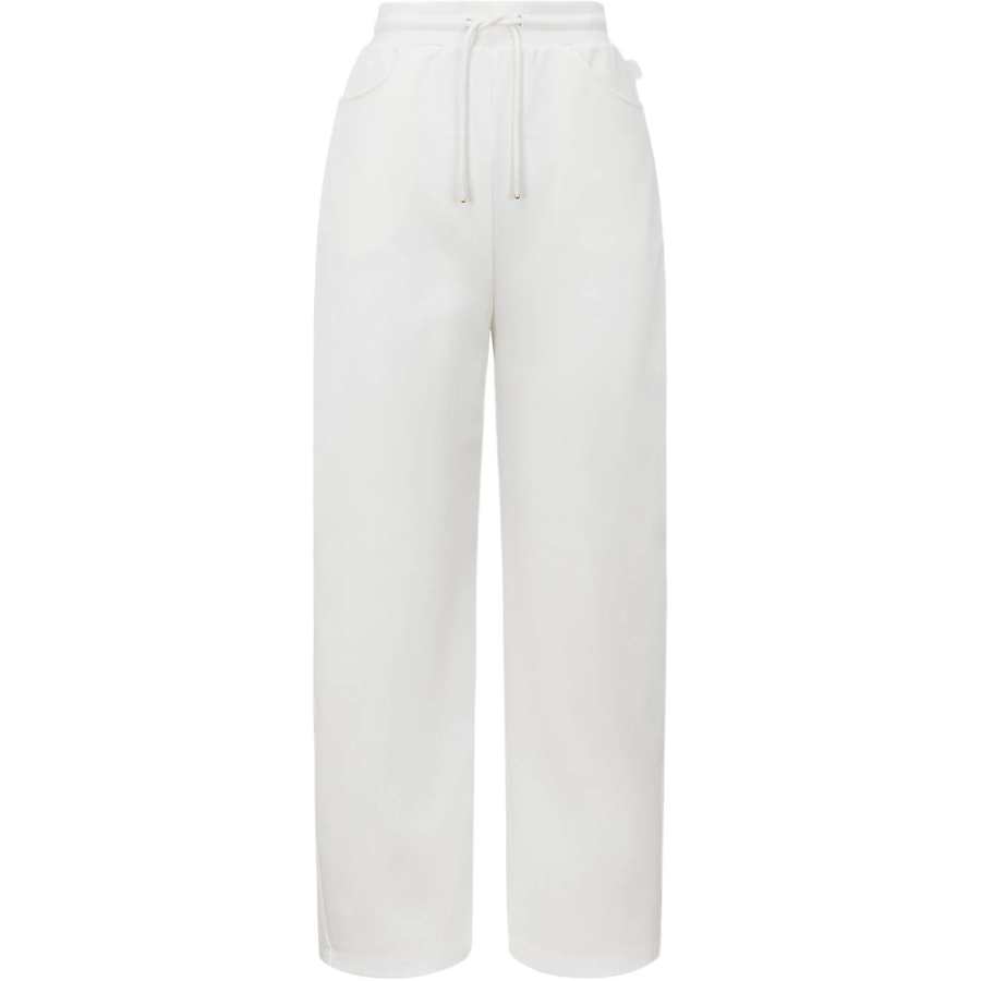 Li-Ning Li Ning Casual Pants Women's Ivory Moderate Straight Fit Pants