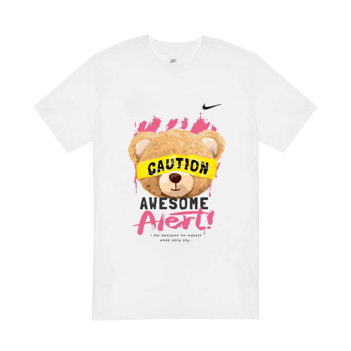 Nike Nike T Shirts Unisex White Crew Neck Moderate Straight Fit