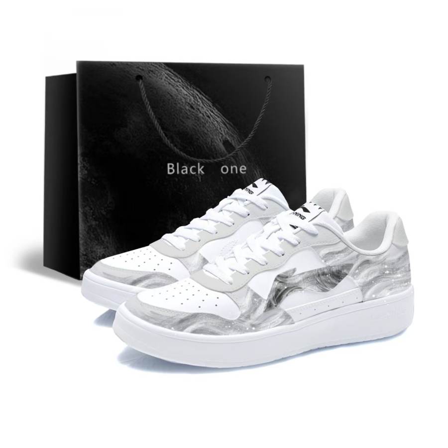 Li-Ning Li Ning Floating Boat Skateboard Shoes Men's Low Top Blue