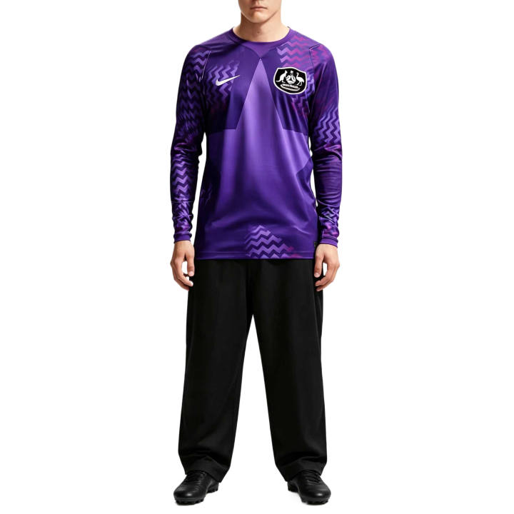Nike Nike Soccer Jerseys Men's Purple/Black/White Crew Neck