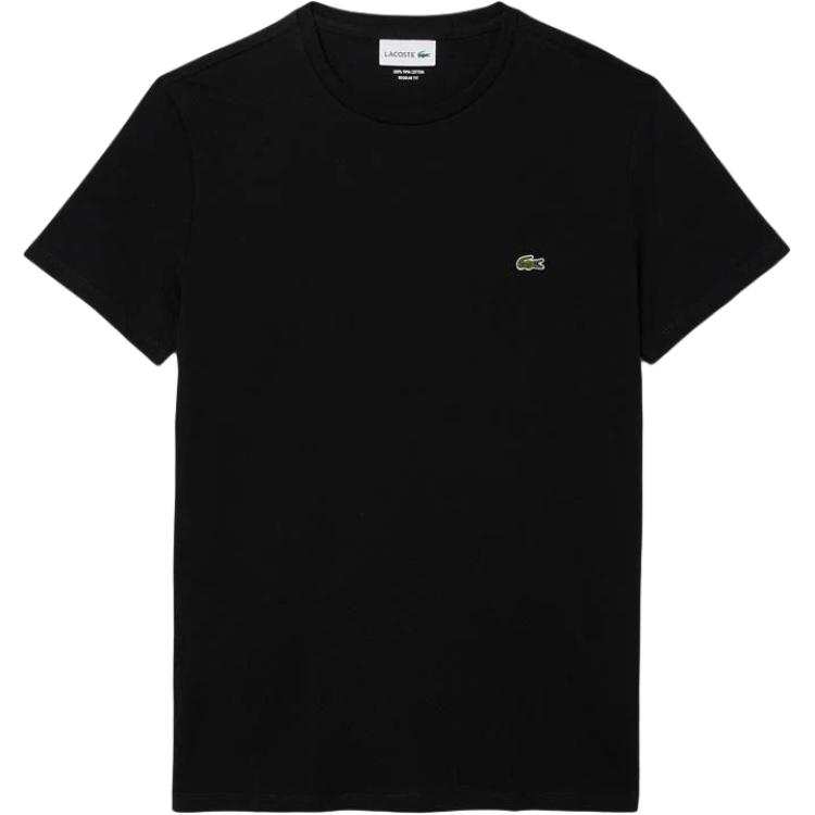 LACOSTE LACOSTE Logo Patch Crewneck T Shirt