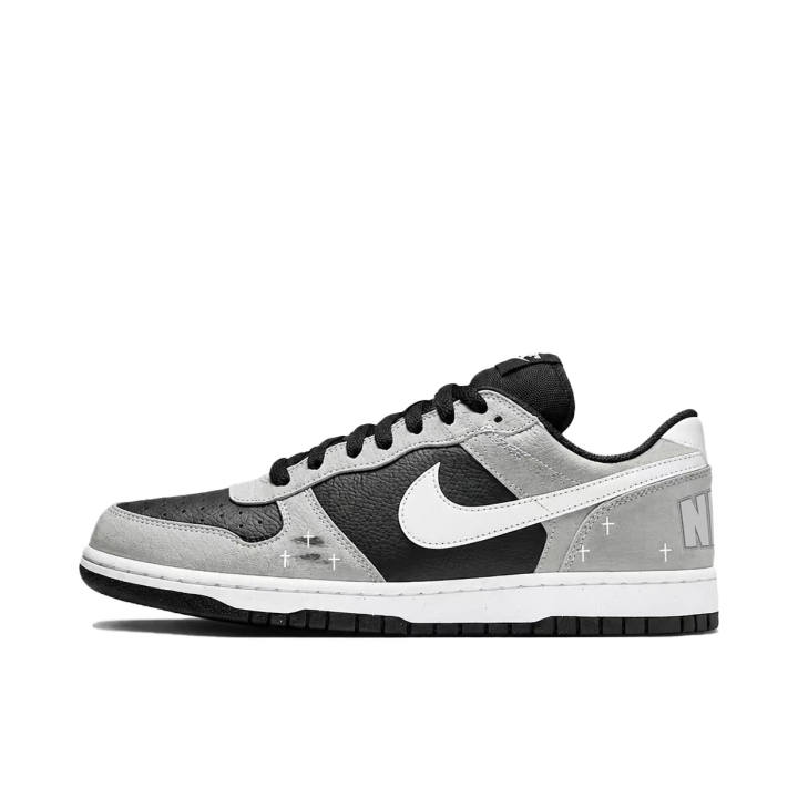 Nike Nike Big Skateboard Shoes Men's Low Top Black Gray