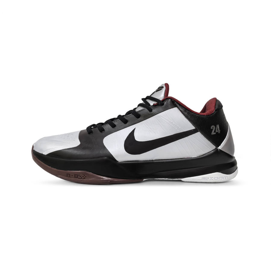 Nike Nike Zoom Kobe 5 Basketball Shoes Men's Low Top Black/Silver