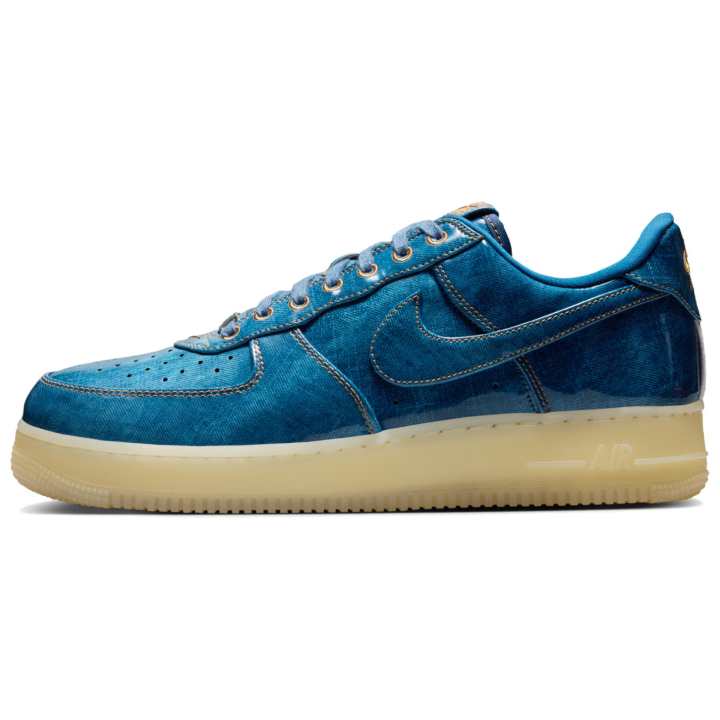 Nike Nike Air Force 1 Skateboard Shoes Men's Low Top Blue