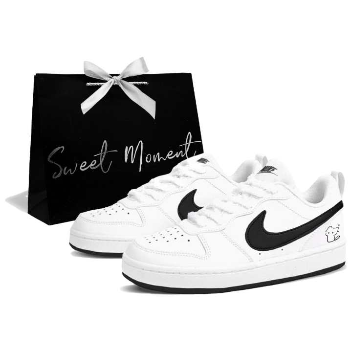 Nike Nike Court Borough 2 Skateboard Shoes Unisex Low Top White