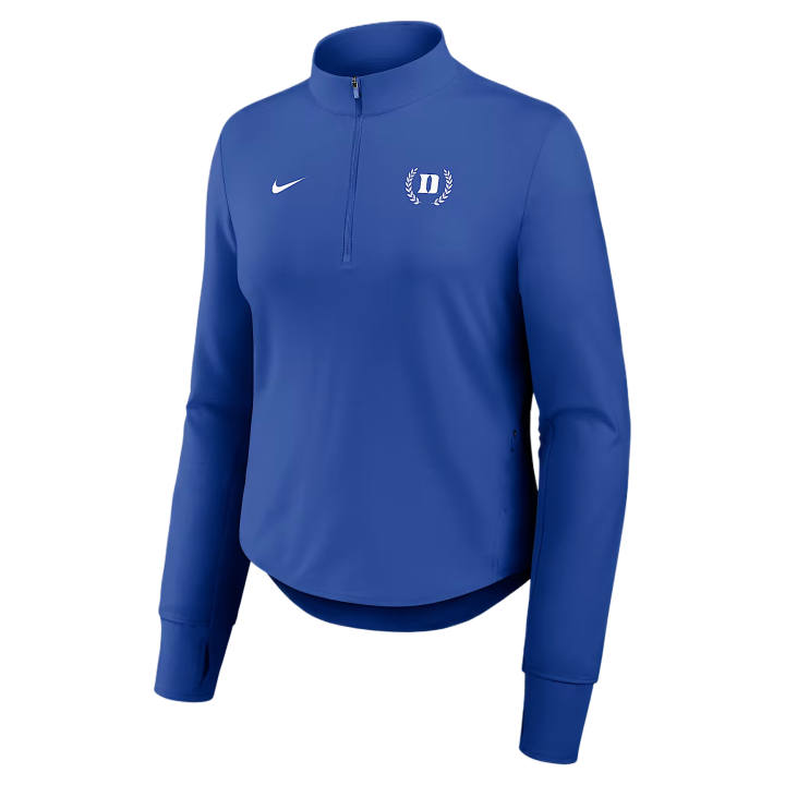 Nike Nike Dri Fit College Sweatshirts Women's Royal Stand Collar Moderate