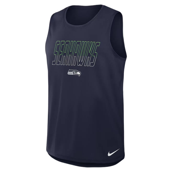 Nike Nike NFL Tank Tops Men's Marine Crew Neck Moderate