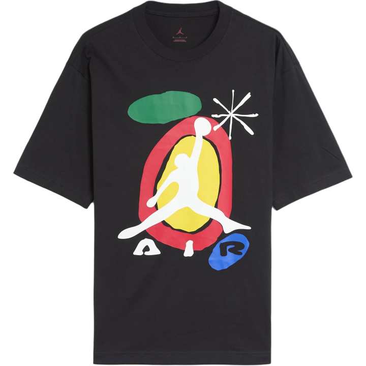 Jordan Jordan Brooklyn T Shirts Men's Black Crew Neck Moderate