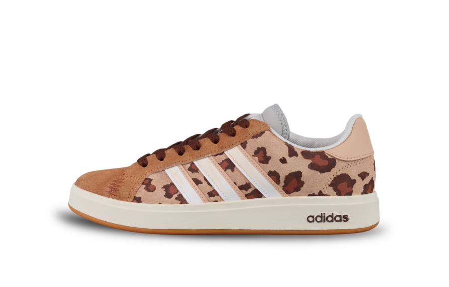 Adidas Adidas Grand Court Base 00s Skateboard Shoes Unisex Low Top Brown