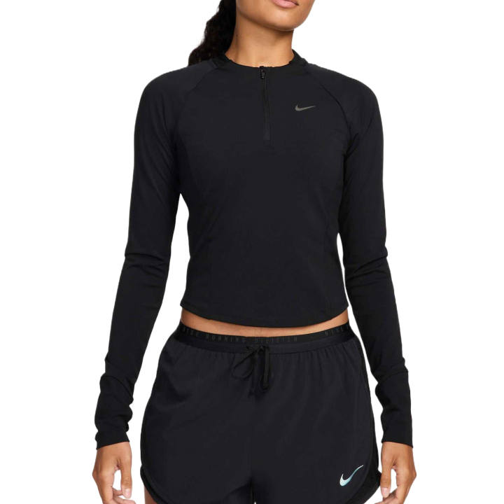 Nike Nike Running T Shirts Women's Black Crew Neck