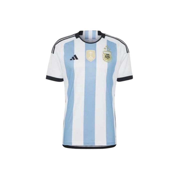 Adidas Adidas Soccer Jerseys Men's White/Light Blue Crew Neck
