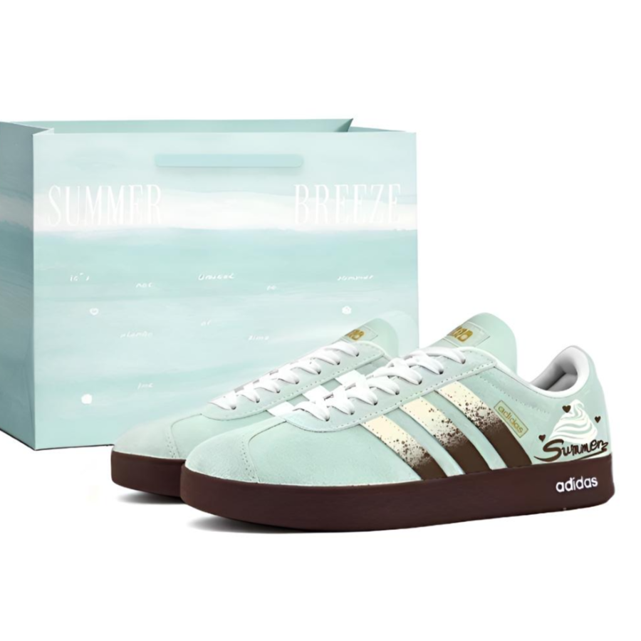 Adidas Adidas VL COURT 2.0 German Army Trainers Women's Low Top Green