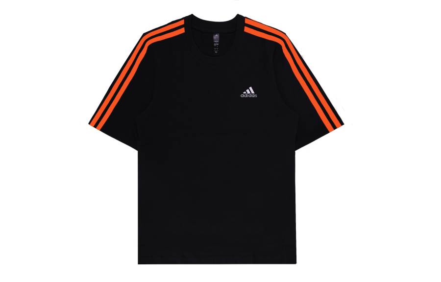 Adidas Adidas MUST HAVES T Shirts Unisex Black Crew Neck Moderate Straight Fit