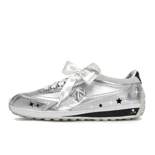 DESCENTE Cron Racer Casual Shoes Unisex Low Top Silver/Gray/Beige/White