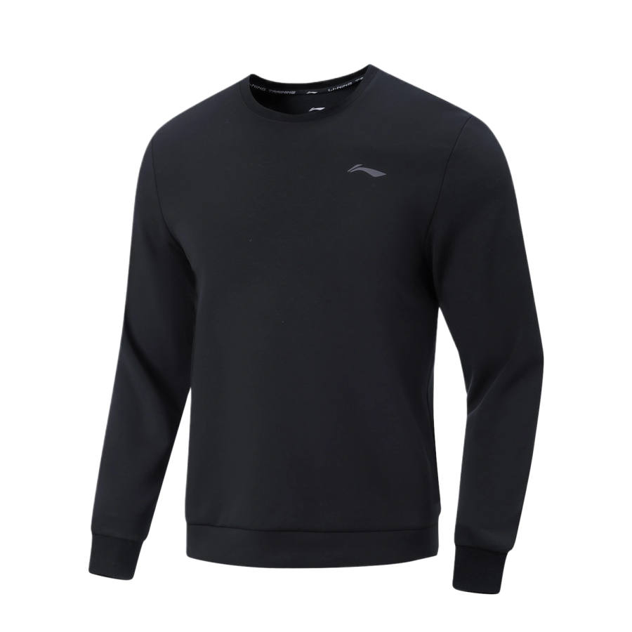 Li-Ning Li Ning Fitness Series Fitness Clothing Men's Black Crew Neck Moderate