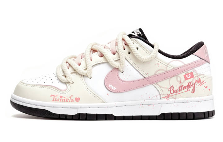 Nike Nike Dunk Skateboard Shoes Unisex Low Top Pink
