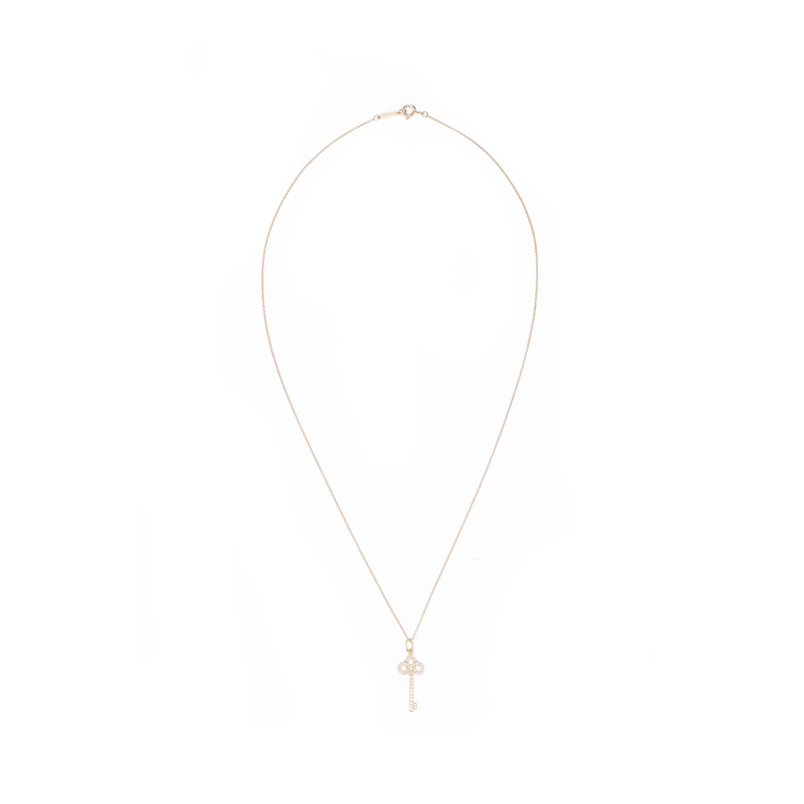 TIFFANY & CO. 18K Gold Diamond Pendants Women's Gold
