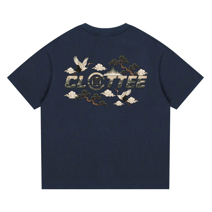 CLOT T Shirts Men's Crew Neck Moderate Straight Fit